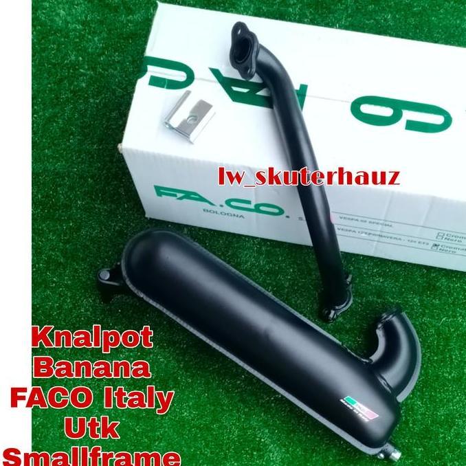 Knalpot FACO hitam utk smallframe pts dkk Terlaris