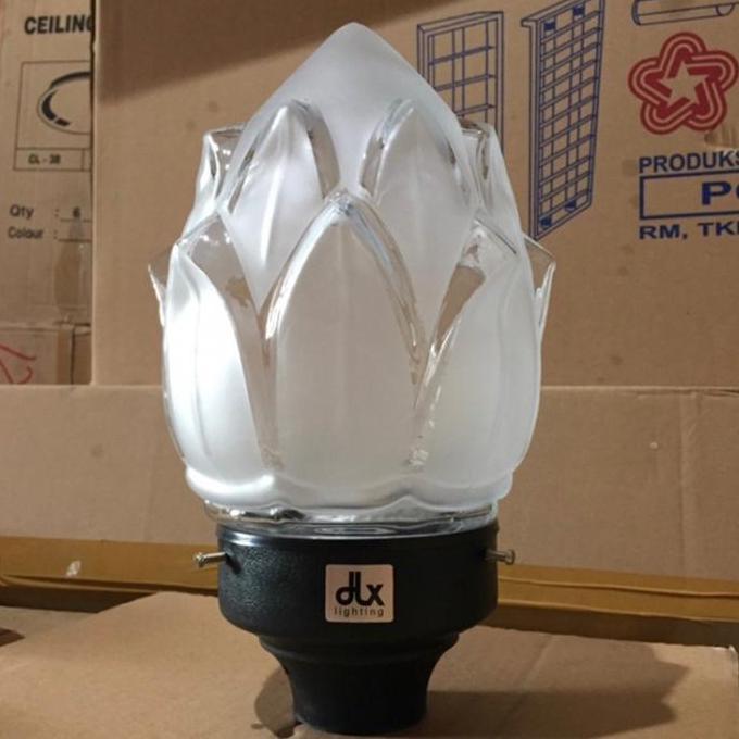 Lampu taman Pilar TF 90 K DLX Lighting kaca model buah naga teratai [terbaik]