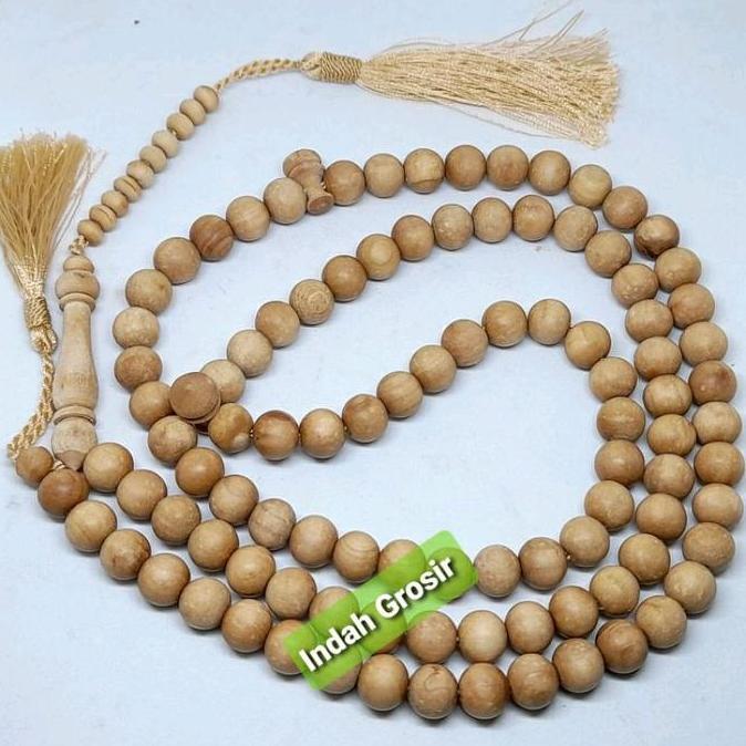 TASBIH KAYU JUMBO CENDANA 10MM 99BUTIR