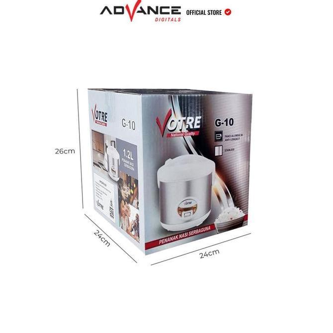 Trikroom- Rice Cooker Advance G10 1.2 Liter Rice Cooker Kecil Mini