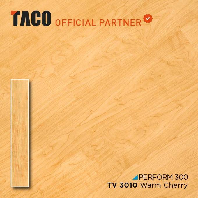 PROMO TACO Lantai Vinyl 3mm - TV 3010 Warm Cherry