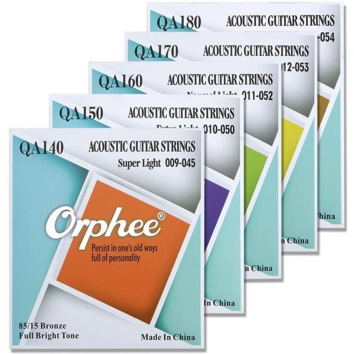 Gongging- Senar Gitar Akustik Orphee Qa140 Qa150 Qa160 Qa170 Senar Gitar Orphee