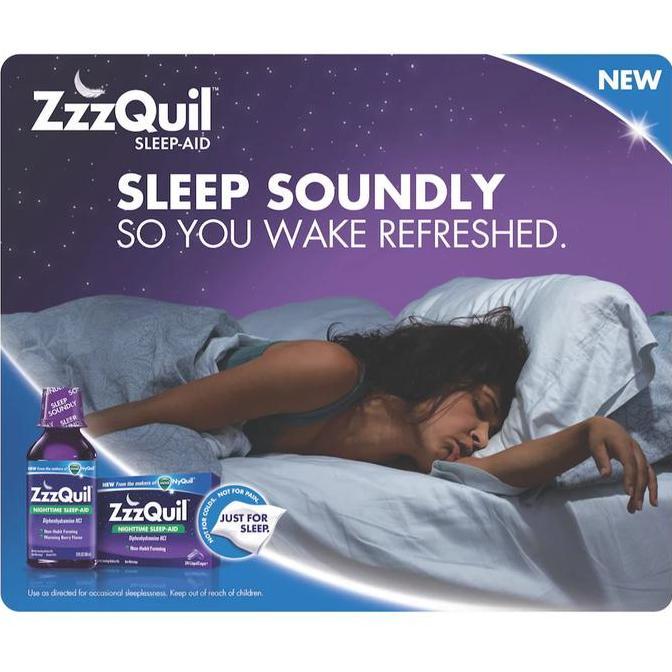 Cod,Bisa- Vicks Zzzquil Fast Acting Liquicaps Non-Habit Forming 48 Softgels