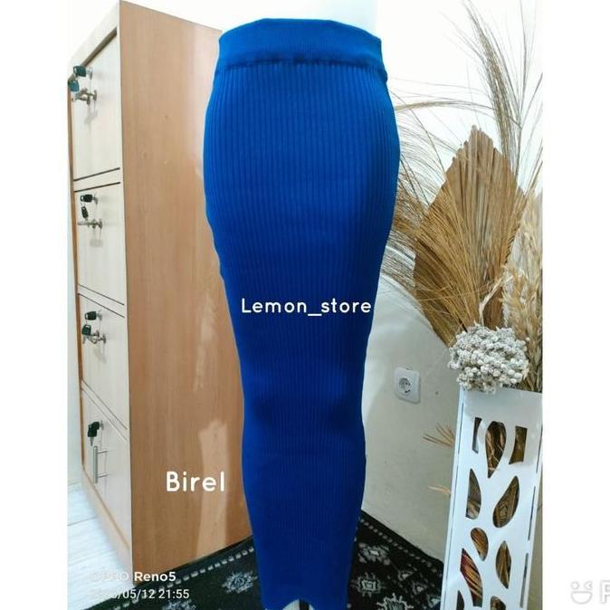 Pastikirim- Rok Span Rajut Knit..Super Premium [Tebal-Tidak Kasar]  / Permanen Tidak Berbulu //Murah