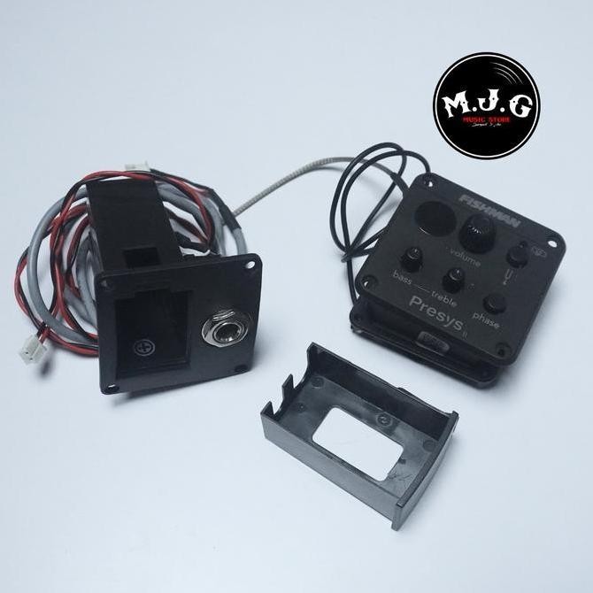 Preamp Equalizer Gitar Akustik Jadi Elektrik By Fishman Presys Ii 2 High Quality