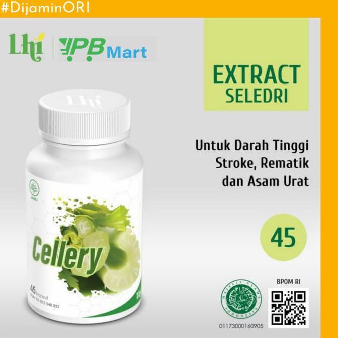 Lgsgkemas- Herbal Kapsul Cellery Liza Herbal (Dr. Liza) Hipertensi/Darah Tinggi