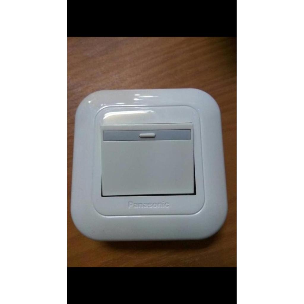 Fastrik- Saklar Engkel Panasonic Sakelar Switch Lampu Tunggal Single Panasonic
