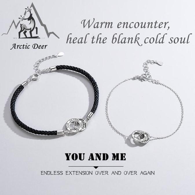Goldsand- Gelang Pasangan-Gelang Couple Original Arctic Deer