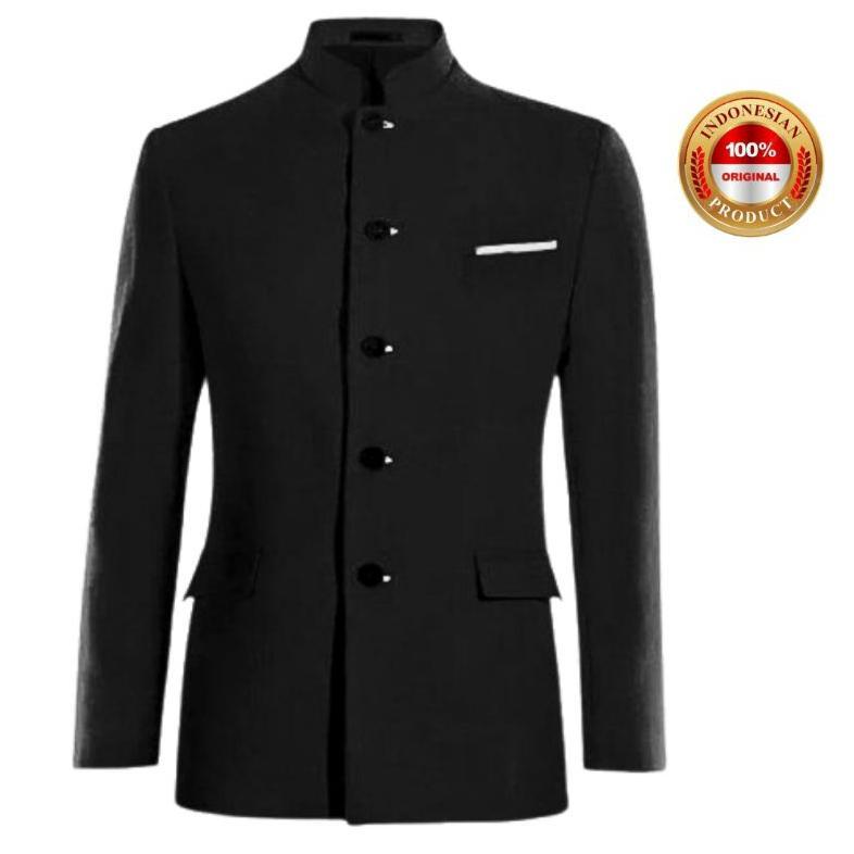 PREMIUM JAS KOKO PRIA DEWASA / JASKO POLOS MODEL SAKU TUTUP