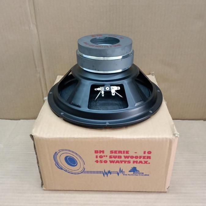 Speaker subwoofer 10 inch BM Series -DOUBLE MAGNET, VOKAL, BASS MANTAP