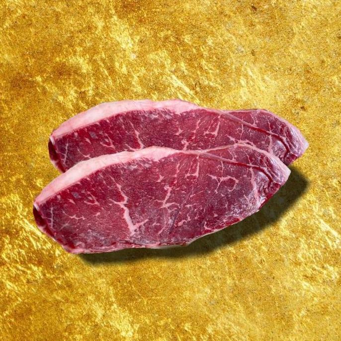 Rouge- Sirloin Wagyu Steak - Tokusen Mb 6 Sirloin Steak / Rump