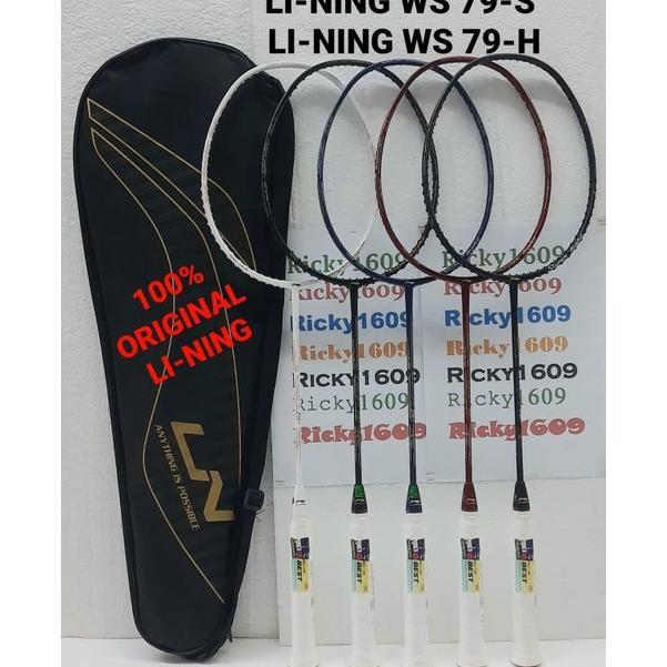 RAKET BADMINTON LINING WINDSTORM 79-S / 79-H - LINING WINDSTORM 79S / 79H (WEIGHT 79g - TENSION 30 L