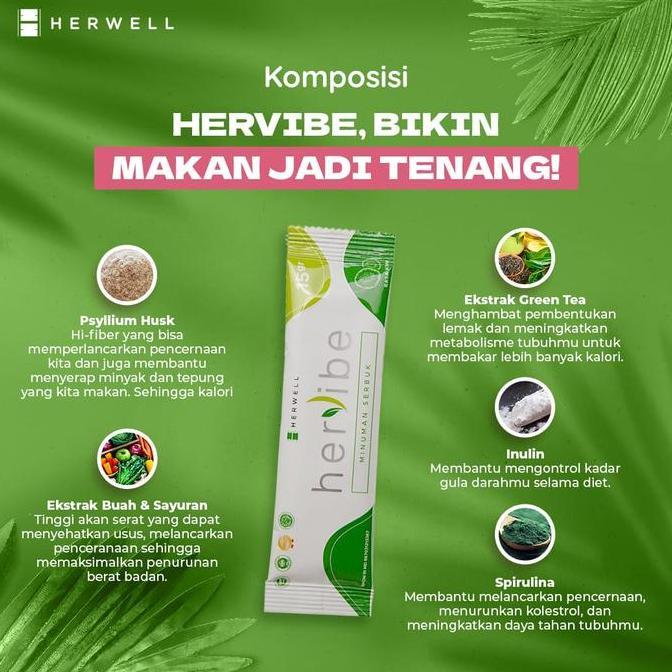 Cod,Bisa- Hervibe Fun Sized 5 Sachet