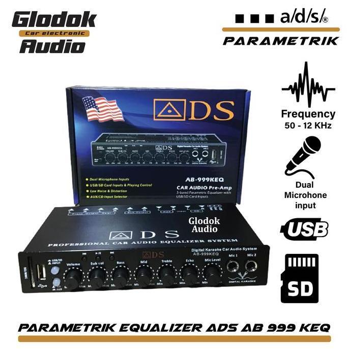 ADS AB 999 Equalizer Priem Parametrik USB ,Karauke Bluetooth
