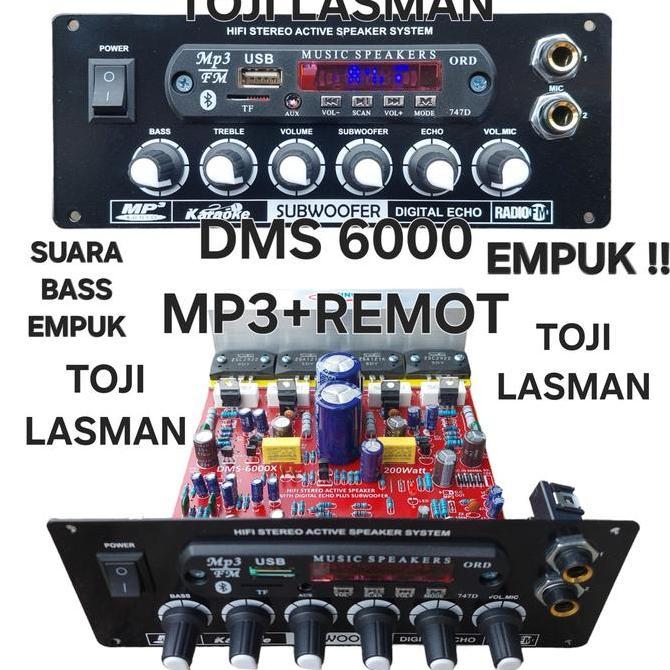 bluetooth dms 6000 power aktif speaker dms6000 echo mic pcb kit echo