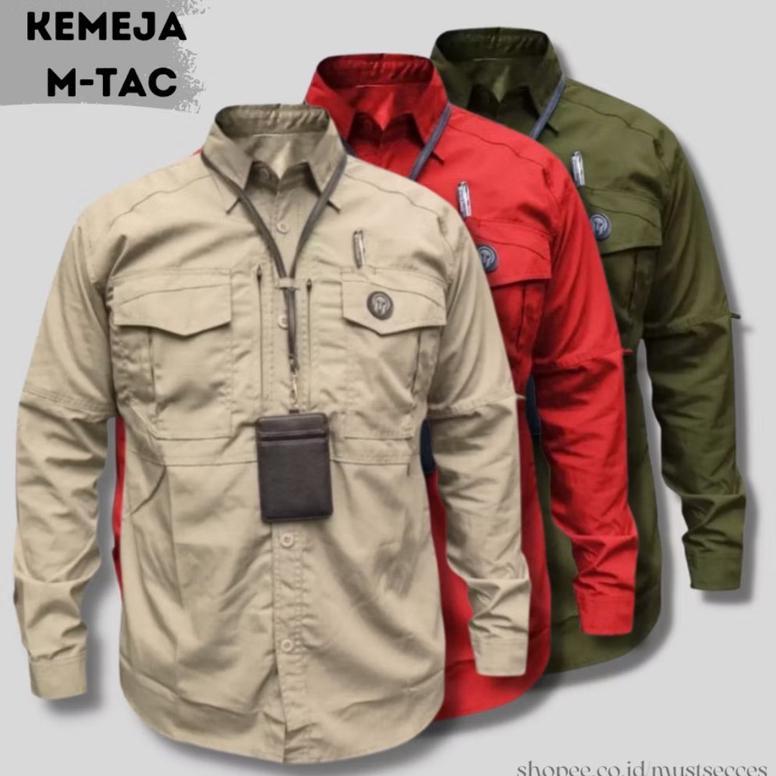 ORIGINAL KEMEJA TACTICAL M-TAC / KEMEJA TACTICAL OUTDOOR / KEMEJA LAPANGAN
