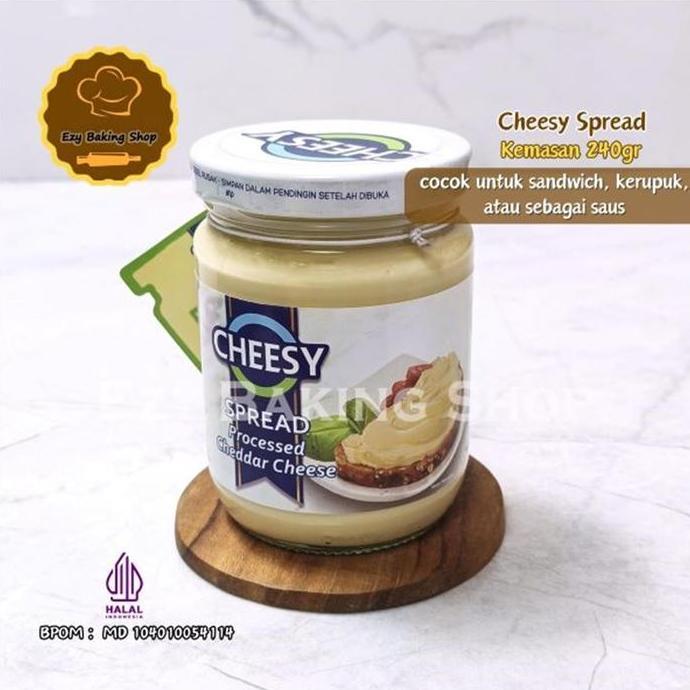 Milkouit- Cheesy Cheese Spread 240Gr / Keju Oles Cheesy