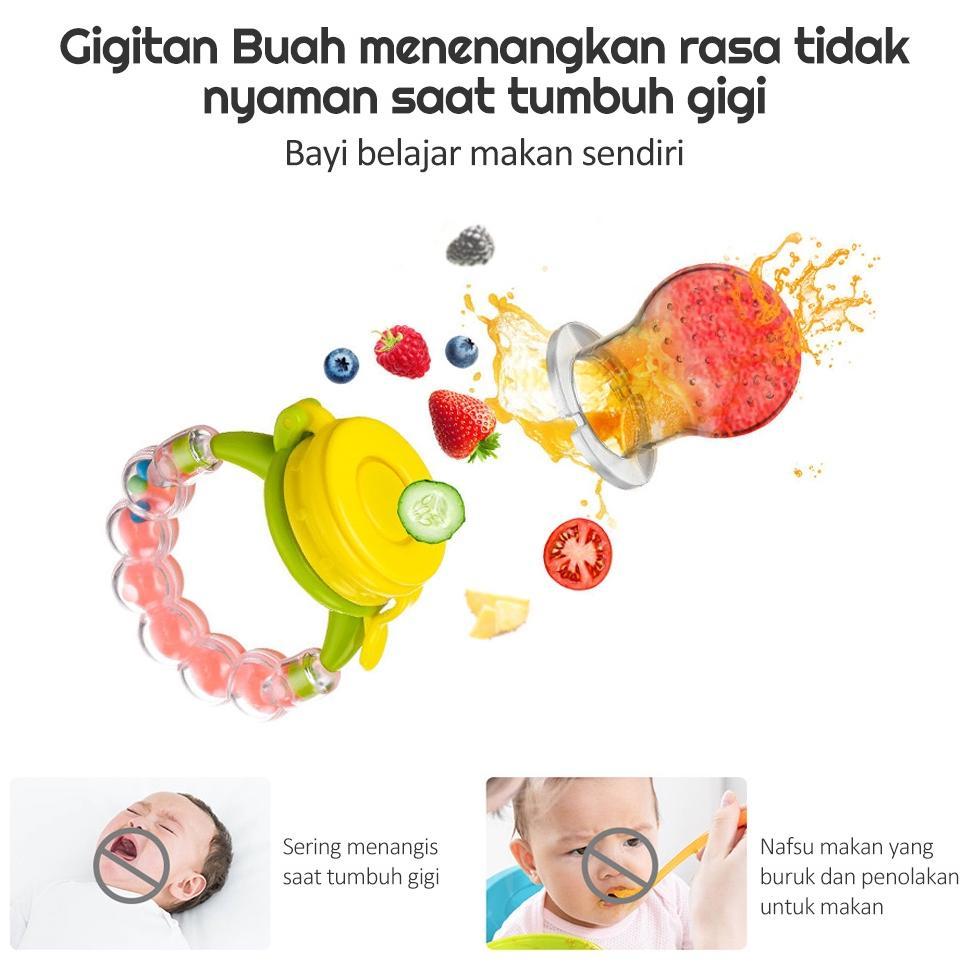 hot deals hannei dot buah bayi fruit feeder empeng dot buah anak bayi rattle teether kompeng pacifie