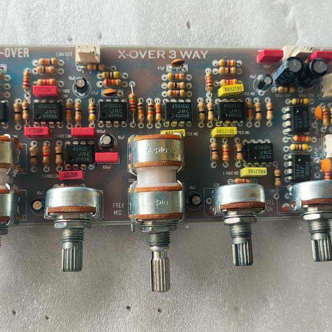 kit crossover 3 way aktif 24 db