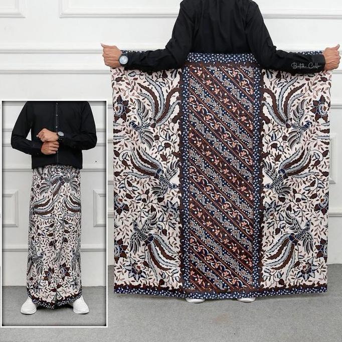 Otwkirim- Sarung Batik Santri Motif Songket Hitam Kekinian, Sarung Seragam Sarung Keren  Pria  Wanit