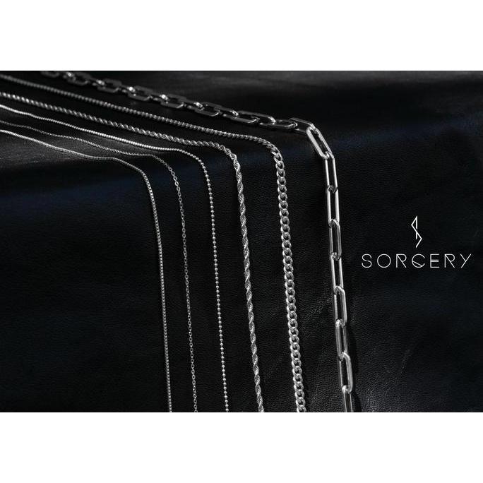 Goldsand- Sorcery 925 Chain 45Cm Kalung Rantai Perak Sterling Silver Pria Wanita