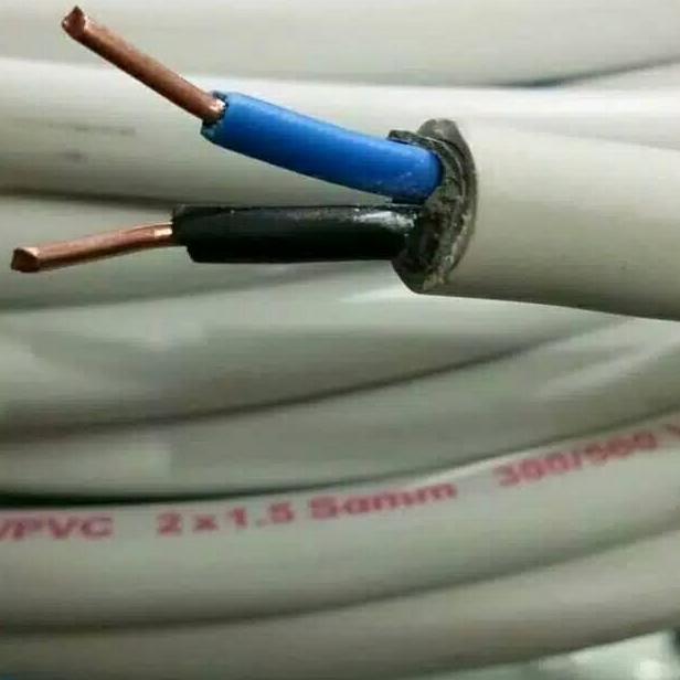 (Allthebest) Kabel NAGURU NYM 2x1.5 Kabel Listrik NAGURU NYM NAGURU 2x1.5 - 50YARD