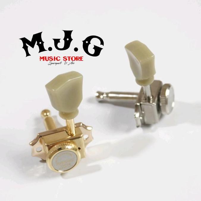 Dryer Gitar Elektrik Locking Tuner 3R 3L By Kaynes Korea Model Sg Or Lp Les Paul