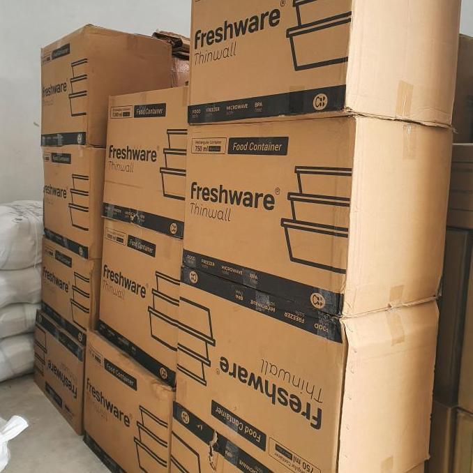 Yxwrg- Thinwall 1000 Ml / Food Container Box / Kotak Makan Plastik / Mika Box