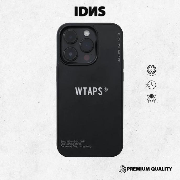 IDNS Wtaps 01 Casing Iphone 12 Pro Max 13 Pro Max 14 Pro 15 Pro