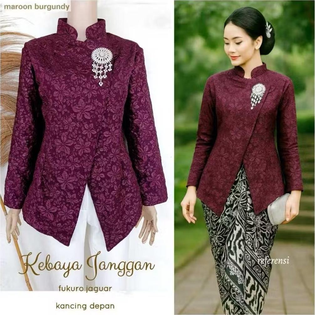 ORIGINAL TERBARU ATASAN KEBAYA JANGGAN MODERN KEBAYA KONDANGAN OUTFIT WISUDA LAMARAN TUNANGAN KEKINI