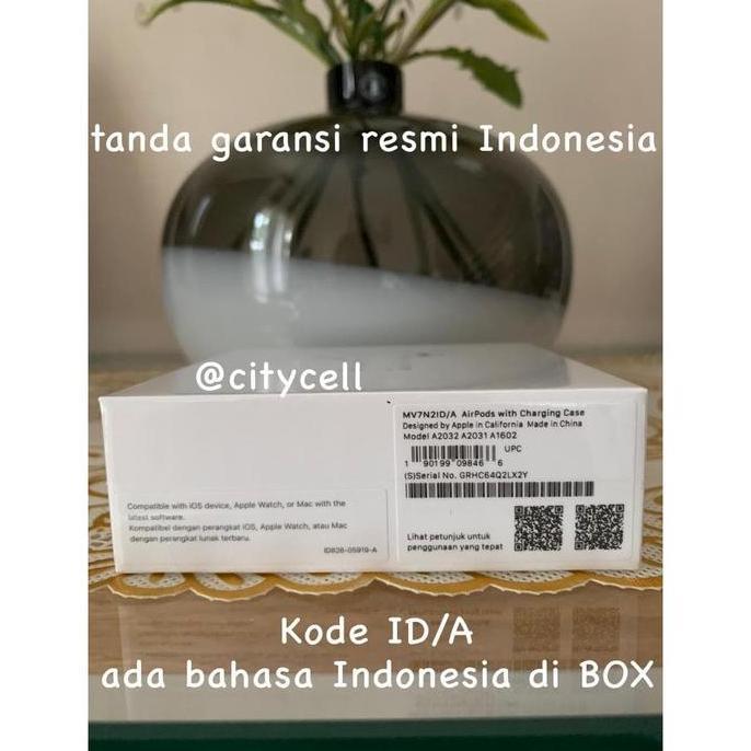 Apple Airpods 2 (2Nd Gen) 2019 Garansi Resmi Indonesia (Ibox)