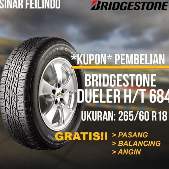 Bridgestone Dueler D684 265/60 R18 Terlaris