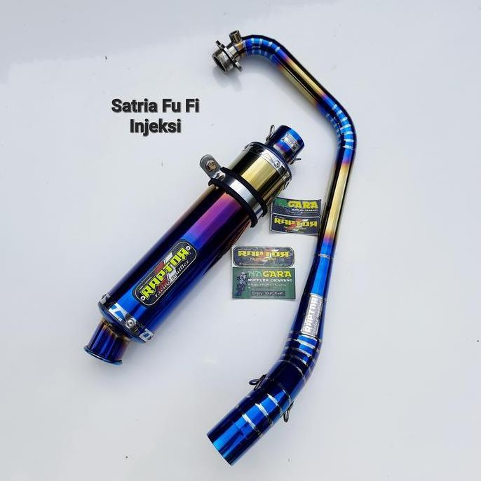 Knalpot Racing Raptor Bluemoon Satria Fu Fi Terlaris