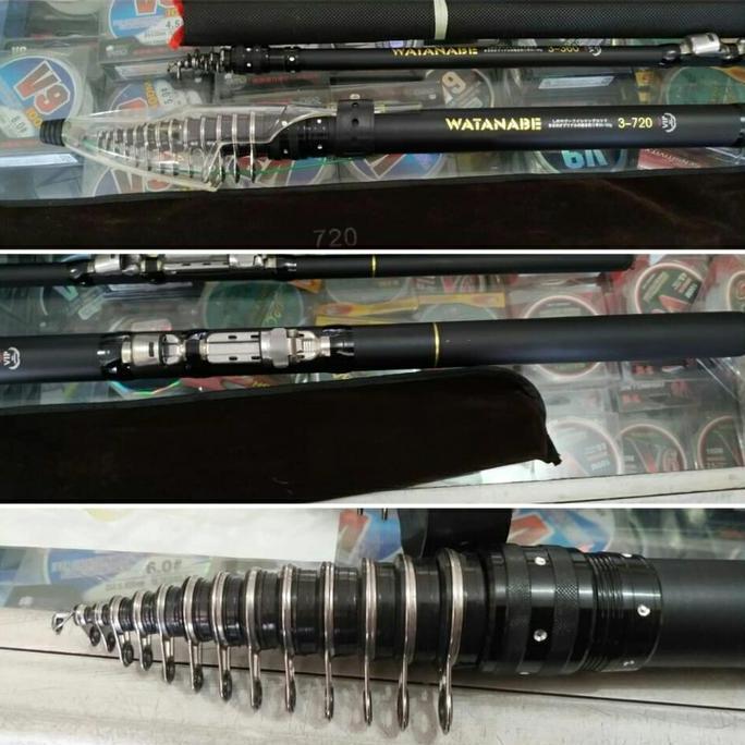 Ready Joran Tegek Kolong Full Carbon Murni Bisa Di Zoom Watanabe Import Jpg
