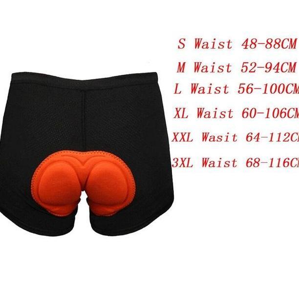 Celana Dalam Sepeda Cycling Underwear 3D Padded Sponge - Ck01