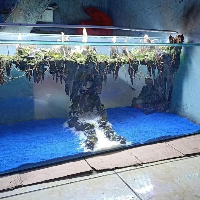 aquarium aquascape full set/ paket lengkap aquascape