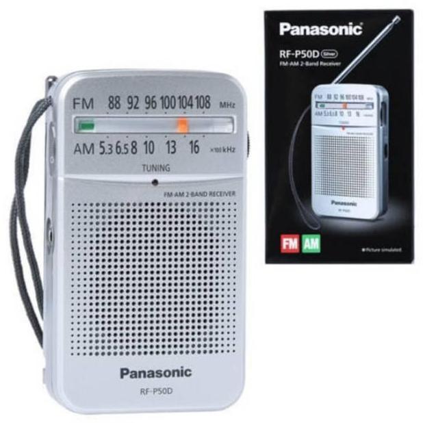 Bestone- RADIO PANASONIC RF-P50D AM-FM RADIO KECIL SAKU