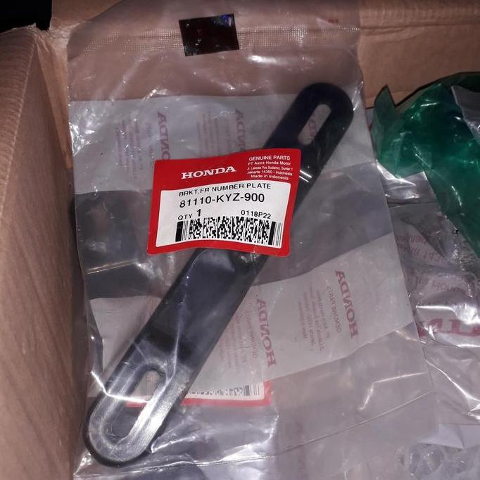 Dudukan plat nomer Honda 81110 kyz 900 TERBARU