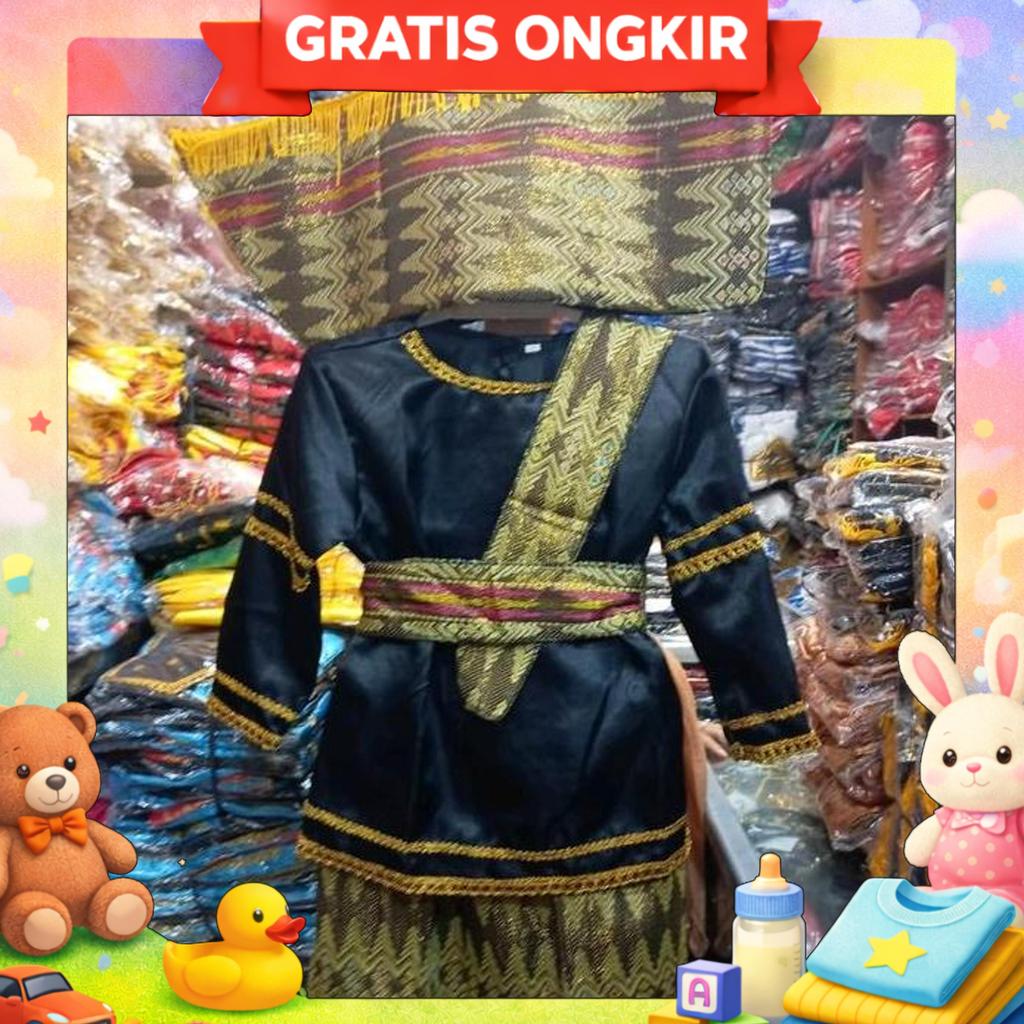 Pakaian Adat Batak Tk Sd // Baju Adat Batak Anak