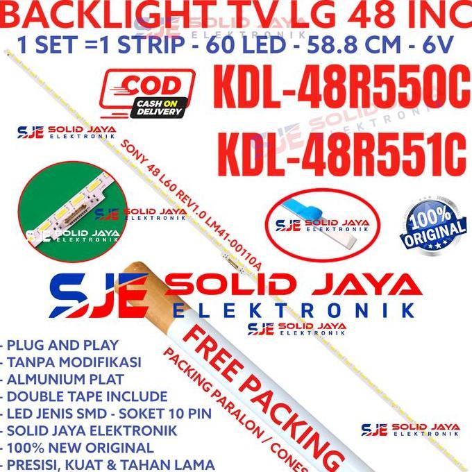 Backlight For Tv Led Sony 48 Inc Kdl 48R550 48R551 Kdl-48R550C Kdl-48R551C 48R550C 48R551C Kdl48R550