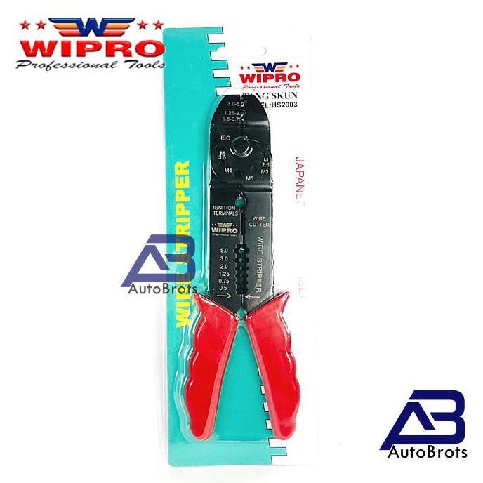 Bestone- Tang Crimping Press Skun 6mm - 0,75mm OPT / 4 Way Crimping Tool