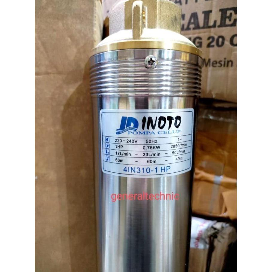 Submersible Pump Inoto Pompa Celup Satelit Pump Inoto 3" 1/2Hp /4 Best