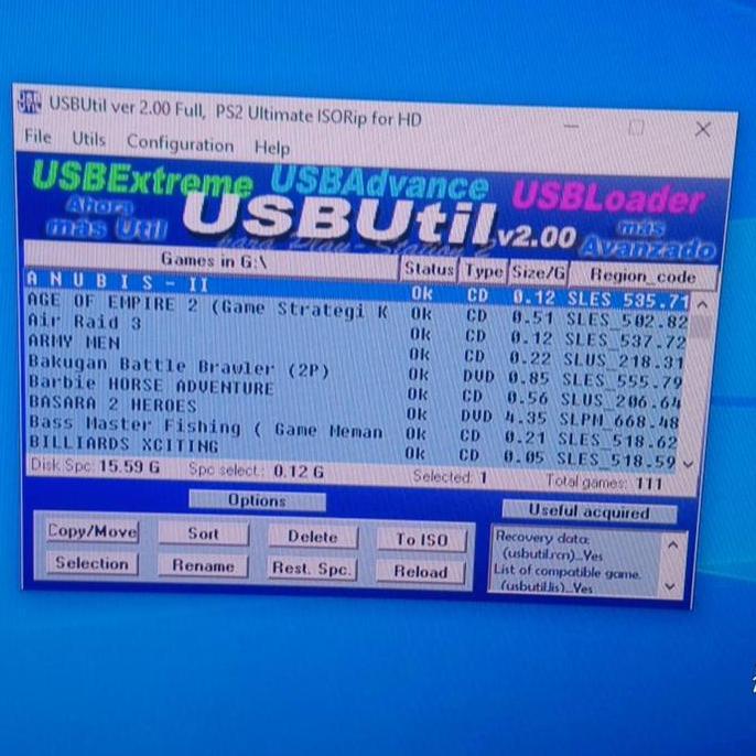 HDD Hardisk Harddisk External 160gb Terisi game Ps2
