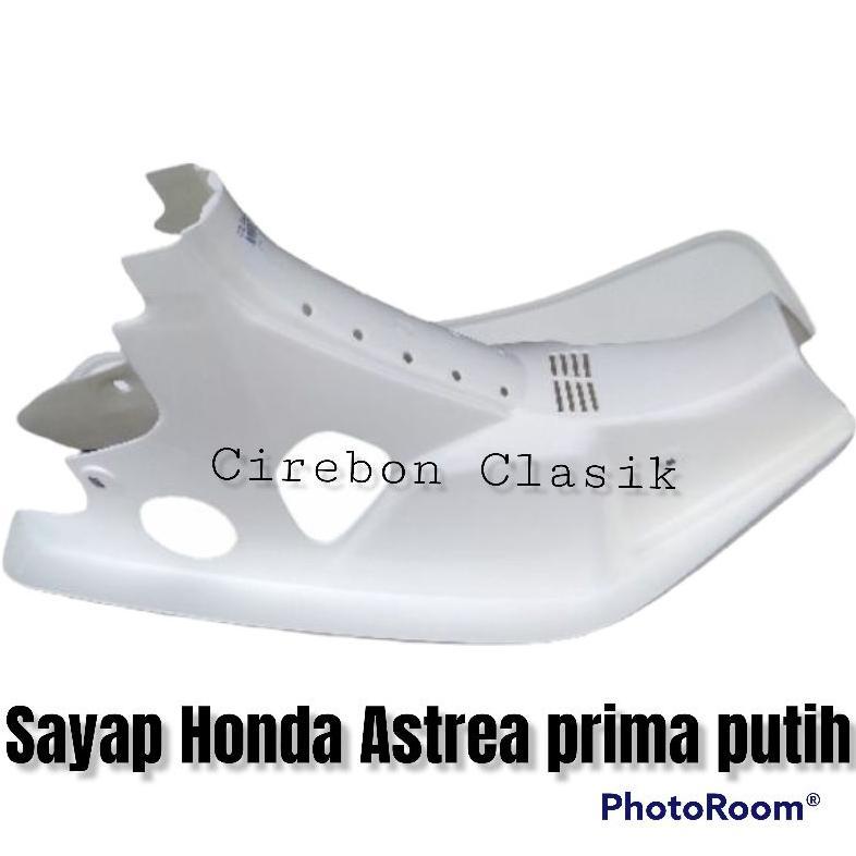 Viral  Sayap Honda Astrea Prima Putih