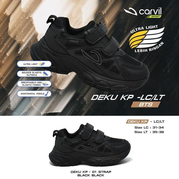 BEST SELLER / PREMIUM Carvil Sepatu Deku - KP - Casual Kids Shoes