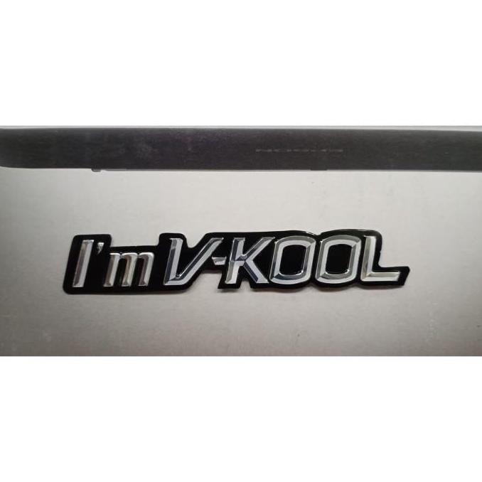 Thebest- Stiker Sticker VKOOL V KOOL V-KOOL Original Emboss Timbul