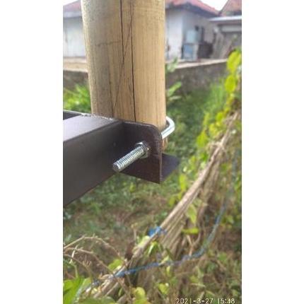 Bestone- Breket Tiang Antena TV, WIFI atau Tiang Bendera 1 Inchi