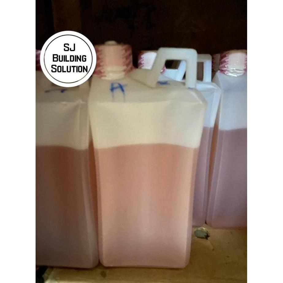 Resin Merah 1 Kg 1kg dan Katalis Lem Keramik Lem Marmer Lem Fiberglass GAN