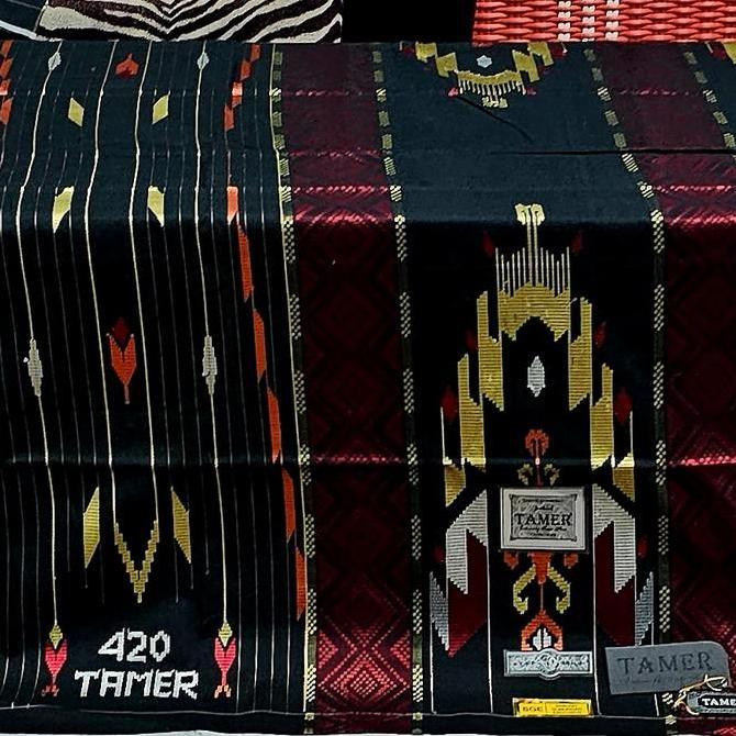 Thebest- SARUNG TENUN SUTERA MEWAH TAMER 420 TYPE SGA SGE SGF SUPER