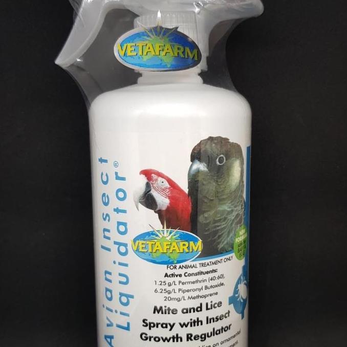 AVIAN INSECT LIQUIDATOR 500 ml VETAFARM Formula baru obat kutu burung